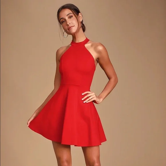 chinese dress ladies Numoco 242-4 Anna Dress With Neckline And Lace